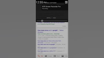 OK Google - How many zeros are in a Google ?