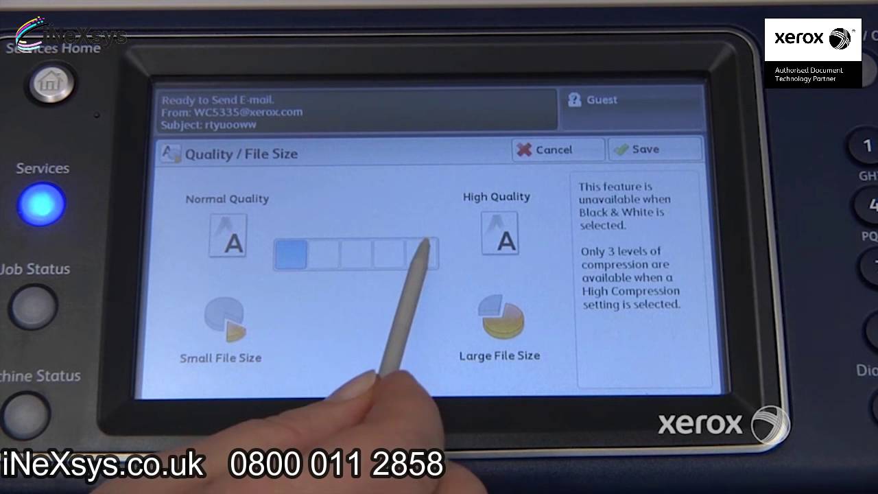 how to set up scan to email on a xerox 4260 how to set up scan to email on a xerox 4260