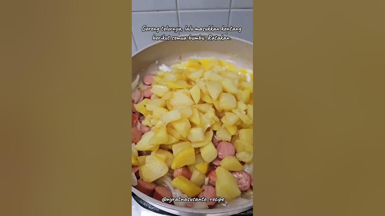KENTANG OSENG KECAP #cooking #masakanrumahan #masakkentang