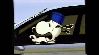 Toyota - Snoopy (1990s Sweden/Denmark)