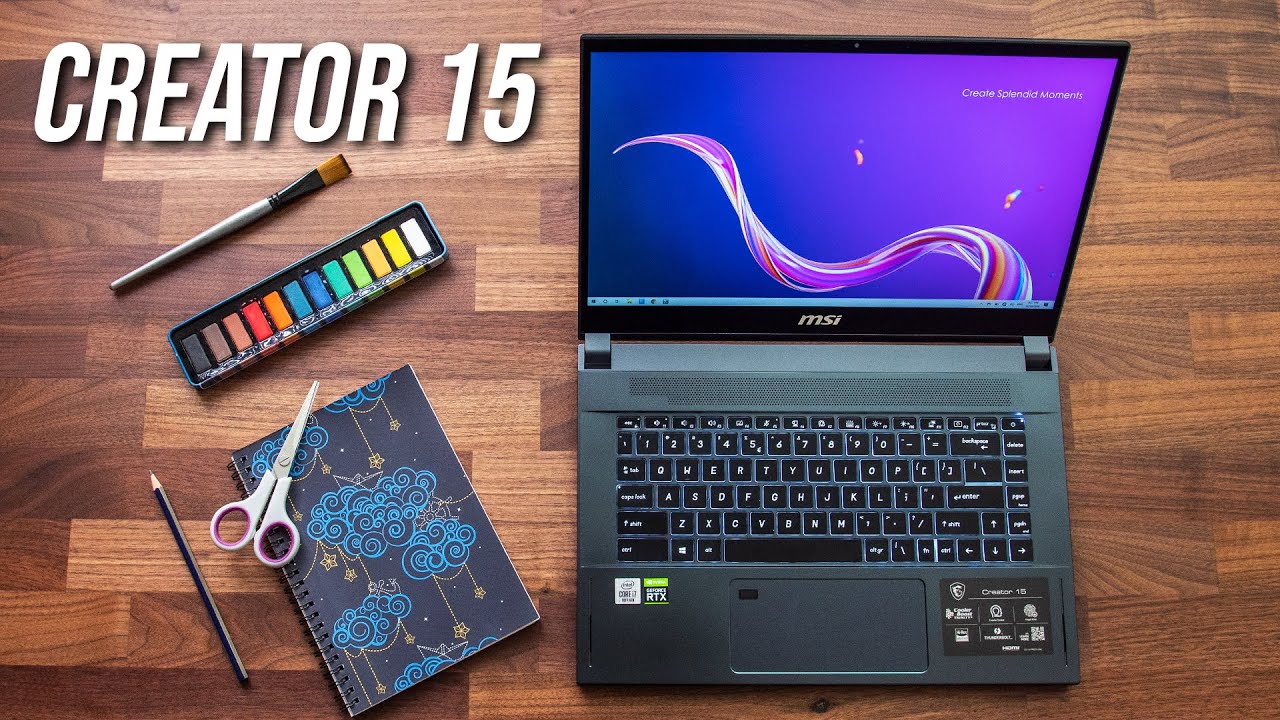 video MSI Creator 15