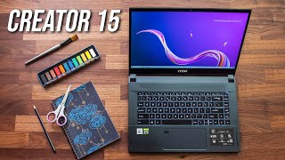 MSI Creator 15 Review - The GS66 For Content Creators!