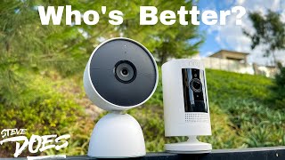 Nest Cam VS Ring Stick Up  NOT What I Expected!