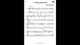 Lullaby of Birdland (Violin duo) - George Shearing