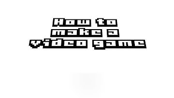 How To Make A Video Game - Episode 1 (Main Menu)