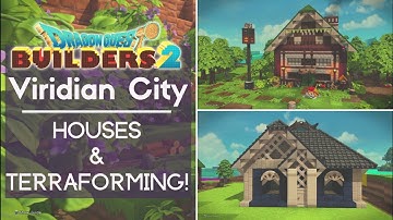 Dragon Quest Builders 2 - Kanto - Viridian City Building!