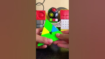 HOW TO SOLVE PYRAMIX CUBE LAST LAYER #shortvideo #viral #viralvideo #viralshort