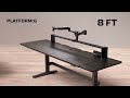 CORSAIR Platform:4 Elevate Desk (Wood) Adjustable-Height : video thumbnail 1