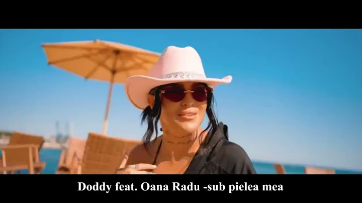 Doddy feat  Oana Radu  sub pielea mea