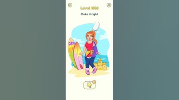 DOP 2: Delete One Part Level 1586 Walkthrough Solution #shorts #DOP2