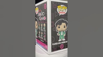 Funko Pop Player 456 1222 Squid Game  #funkopop #kids #fun #satisfying #shorts #squidgame #season1