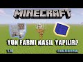 Minecraft Yün Farmı Nasıl Yapılır ?