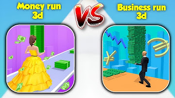 Money run 3d VS Business run 3d | Money run 3d gameplay all levels walkthrough in Android, iOS