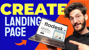 How to CREATE a LANDING PAGE in Flodesk (Step by Step) 2025