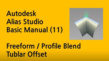 Autodesk Alias Studio / AutoStudio 3D Modeling Basic Tutorial