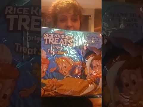 Giant rice krispies treat