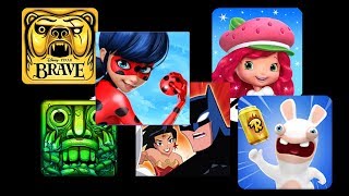Berry Rush Vs Rabbids Crazy Rush Vs Temple Run 2 Vs Temple Run Brave Vs Miraculous Ladybug.. 6 in 1 screenshot 5