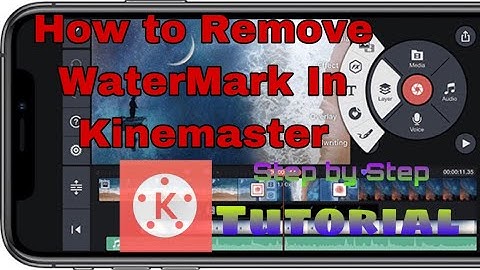 How to Remove Watermark In Kinemaster || Tagalog Tutorial