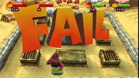 Crash Bash - Desert Fox (Crystal Challenge)