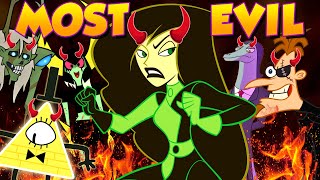 Disney Channel Animated Villains: Evil to Most Evil