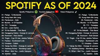 Spotify as of 2024 | Top Hits Philippines  | Spotify Playlist New Songs 2024
