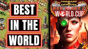Red Alert 2: World Cup! - Pro 1v1 Tournament | Command & Conquer (Multiplayer Online Event)