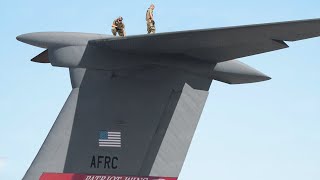 The Crazy Process of Repairing the US Largest Aircraft