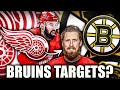 RED WINGS &amp; BRUINS TRADE? Boston Targeting Nick Leddy, Marc Staal? Detroit News &amp; NHL Rumours Today