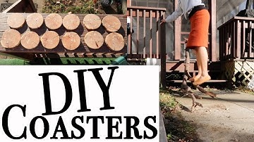 How to Make Coasters from Wood | DIY Coasters | Vlogmas