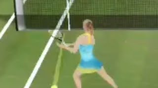 I'm a Tennis Pro!!!🎾😎 | Clarinet Queen plays Tennis 3D (Part 1) screenshot 1