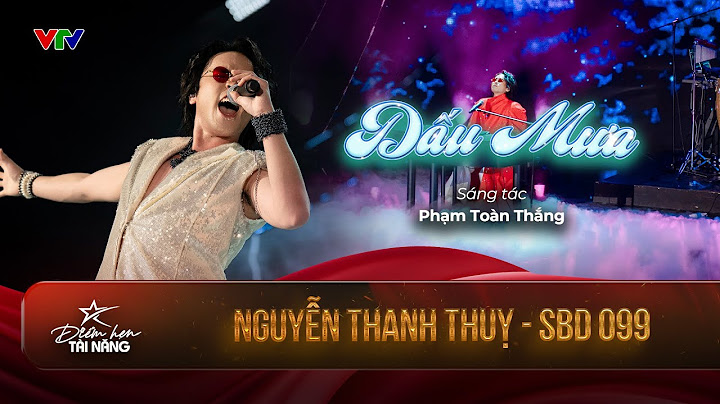 Dấu Mưa - Thanh Thuỵ | Chung kết Điểm hẹn tài năng VTV