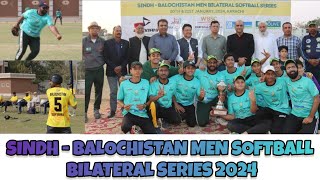 This Series will play a pivotal role in flourishment of Softball in Pakistan, Commissioner Karachi.