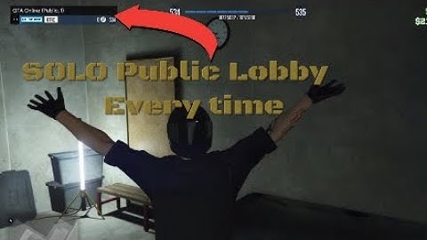 Solo Public Lobby Every Time