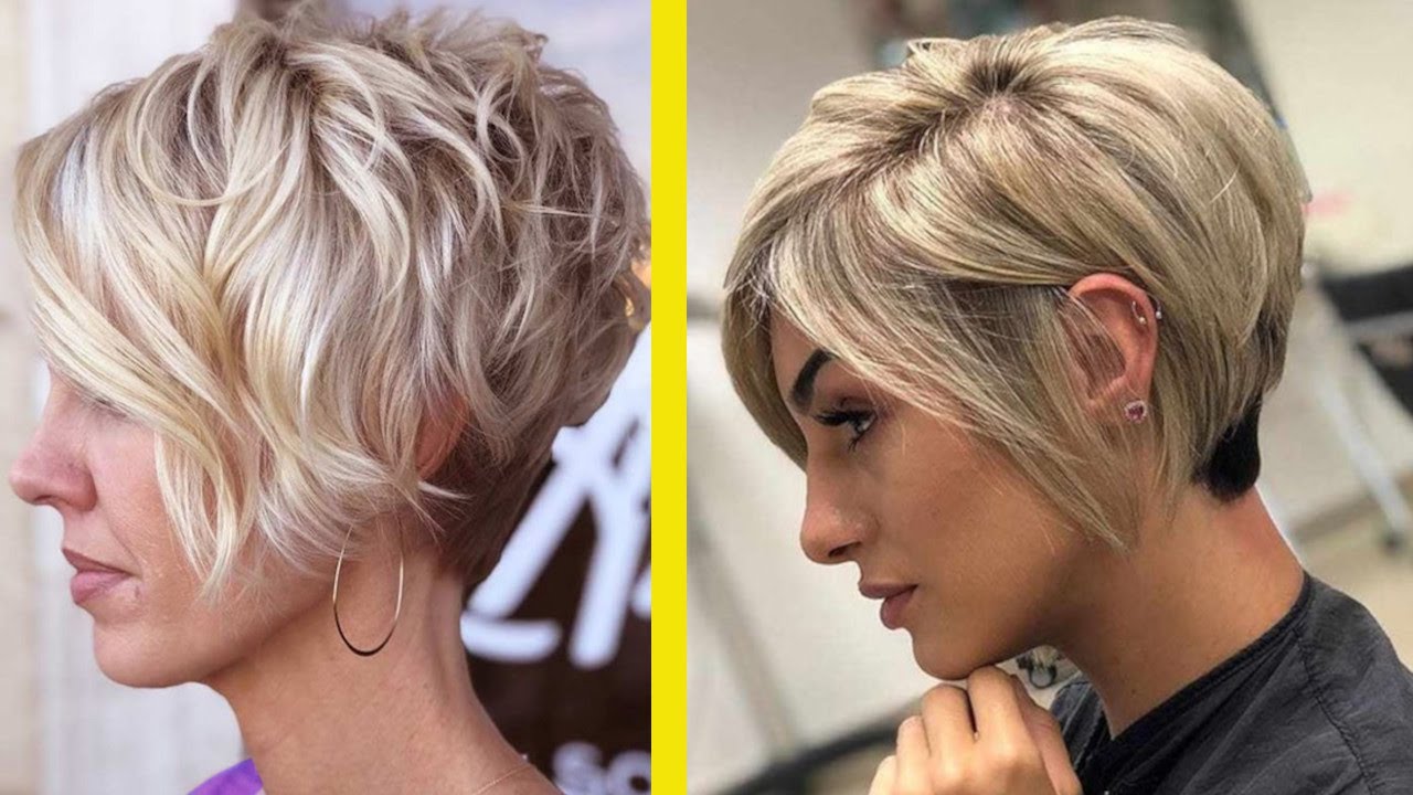 MEDIUM PIXIE Haircuts 2021 FOR LADIES OVER 30 40 50 60 - YouTube