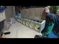 How I made a feeding tray for my homing pigeons