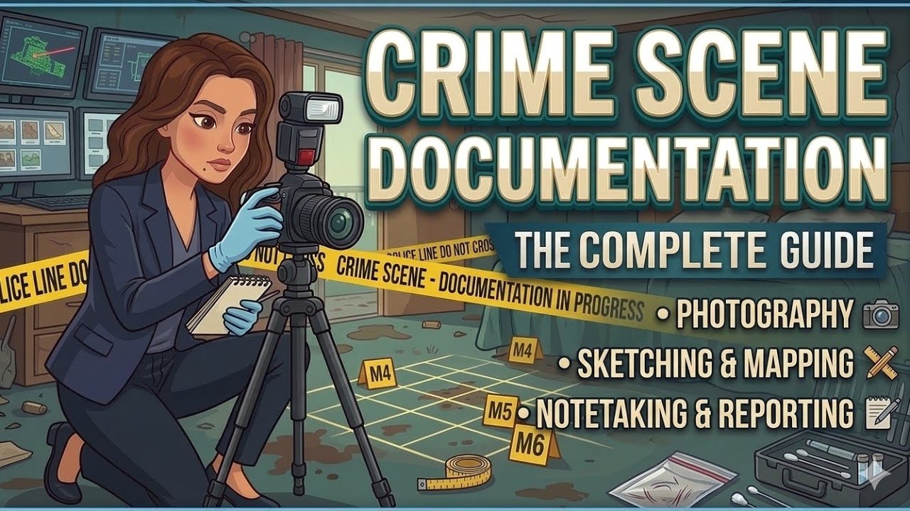 Crime scene documentation like a pro | Forensic Educator |