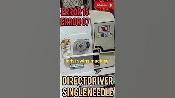 single needle direct driver #motherboard #juki #machine #singer #zoje #usa#jack  and all types