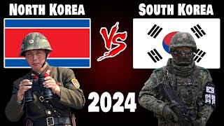 North Korea vs South Korea Military Power Comparison 2024 | South Korea vs North Korea Military 2024