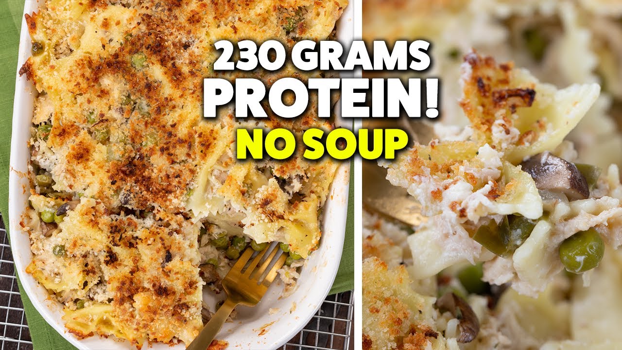 Healthy Tuna Casserole Easy Meal Prep YouTube