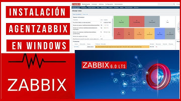 ✅ Como Instalar Zabbix Agent 6.0 LTS en Windows, monitoreo de infraestructura 👈🏻