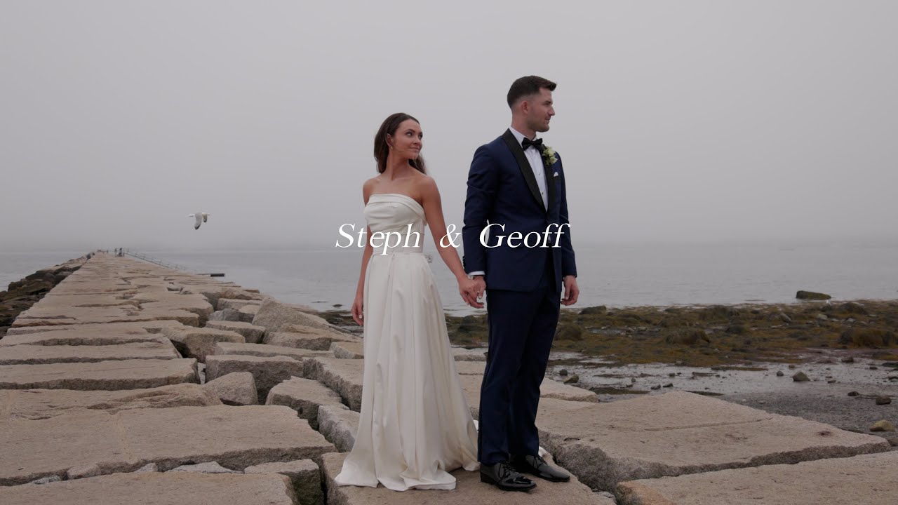 Steph and Geoff Wade Wedding Film // Samoset Golf Resort Rockland, ME // Coastal Maine Wedding