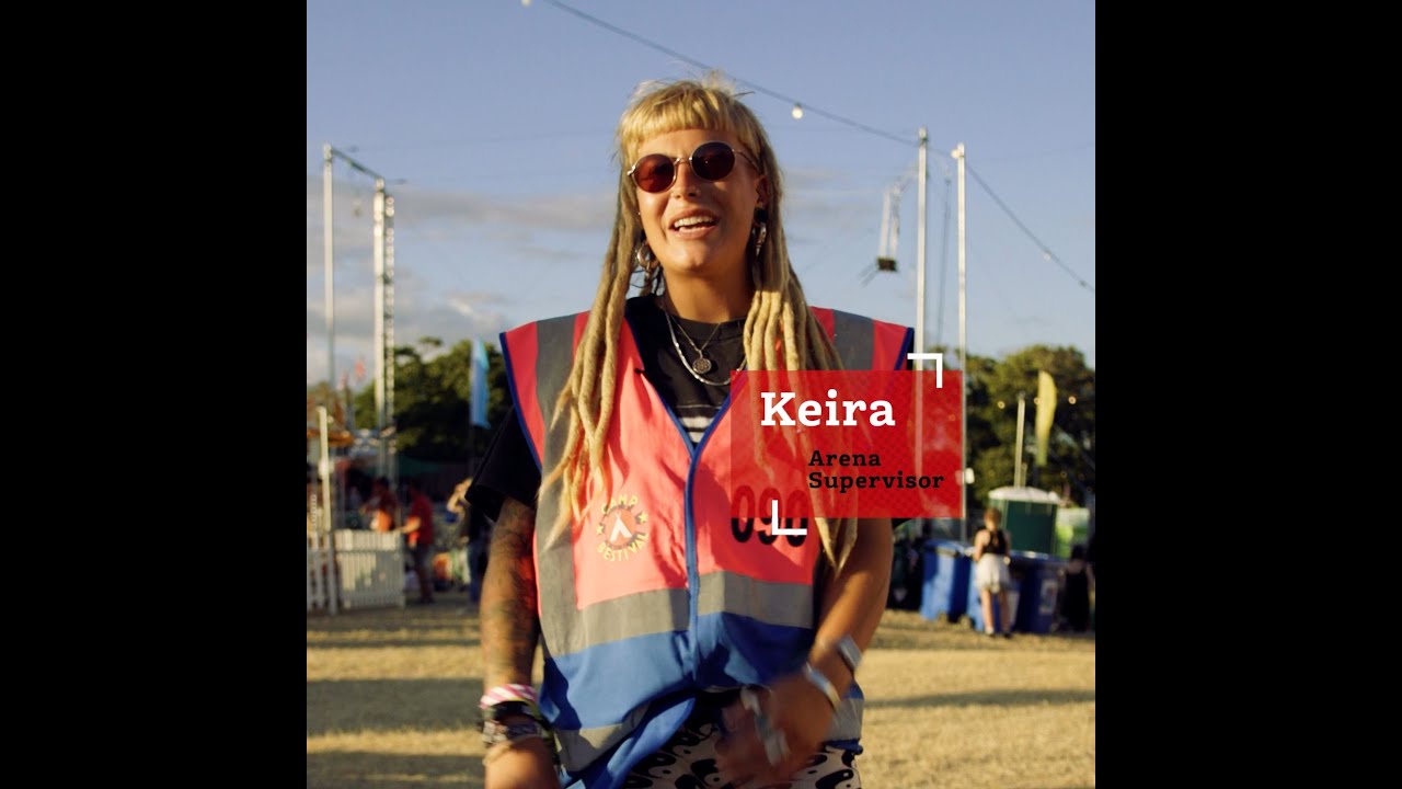 Keira an Arena Supervisor working with Hotbox Events 
