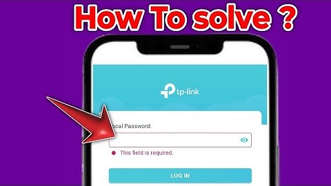 How To Know tp Link Router Local Password || What is the local password in Tp-link | Music Tech