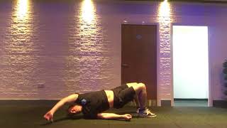 Will Davis Training - Glute Bridge W/ Overhead Reach
