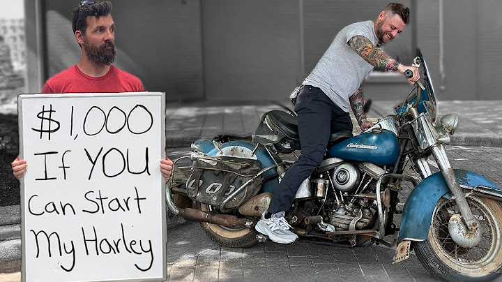 Can anyone Start My $80,000 Harley Motorcycle?