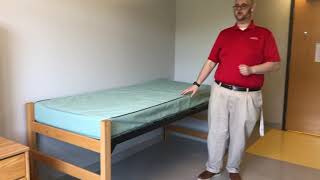 Dorm tour: A room in University of Hartford's Hawk Hall