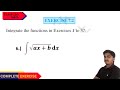 Class 12 integration exercise 7.2 question number 6