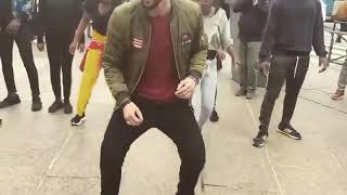 White Man Masters The African Dance 