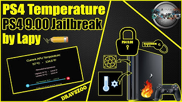 PS4 Temperature by Lapy for PS4 Jailbreak 9.00 or Lower!