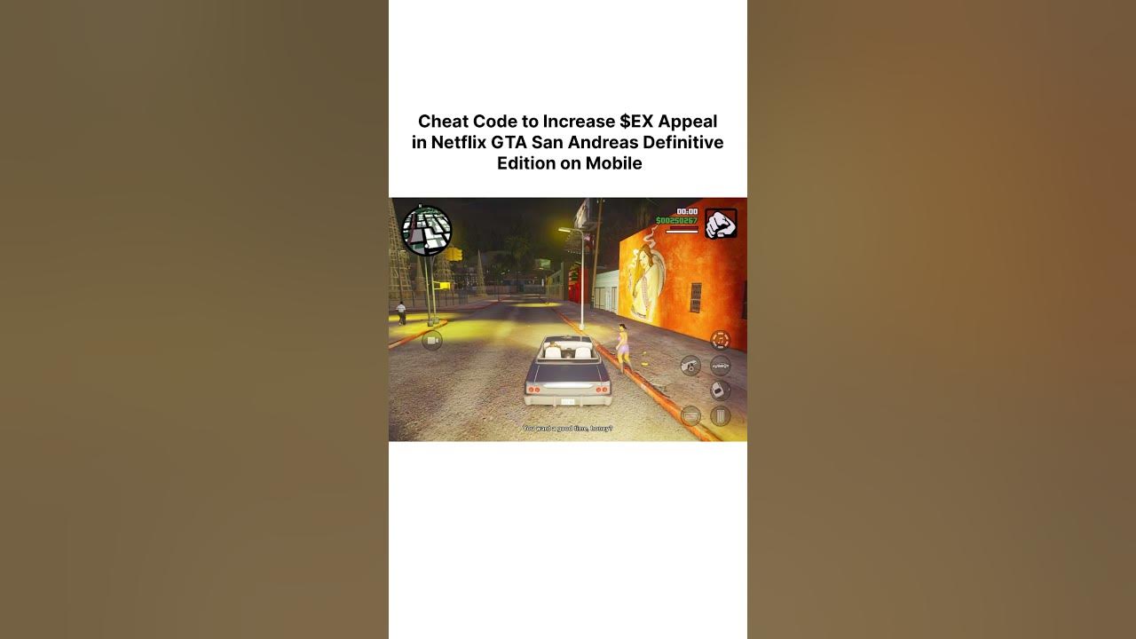 How to get Maximum S*X Appeal in Netflix GTA San Andreas Definitive Edition gtasanandreas 